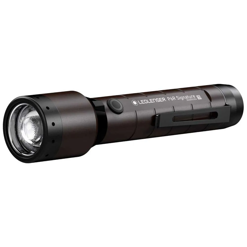 LEDLENSER P6r Signature Taschenlampe, Black, 1400 Lumina LEDLENSER P6r Signature Taschenlampe, Black, 1400 Lumina