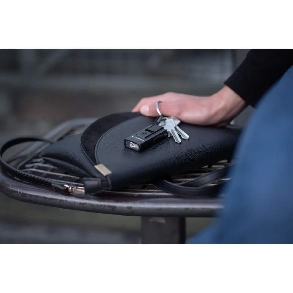 LEDLENSER Wiederaufladbarer K6r Sicherheits-schlüsselanhänger Mit Taschenlampe, Grey, 400 Lumina LEDLENSER Wiederaufladbarer K6r Sicherheits-schlüsselanhänger Mit Taschenlampe, Grey, 400 Lumina