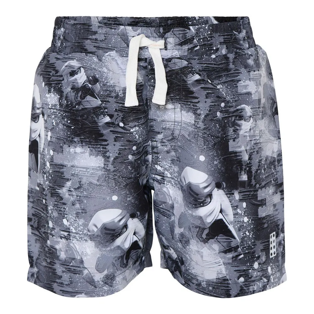 LEGO Wear Peiter Badeshorts, Dark grey, 110cm