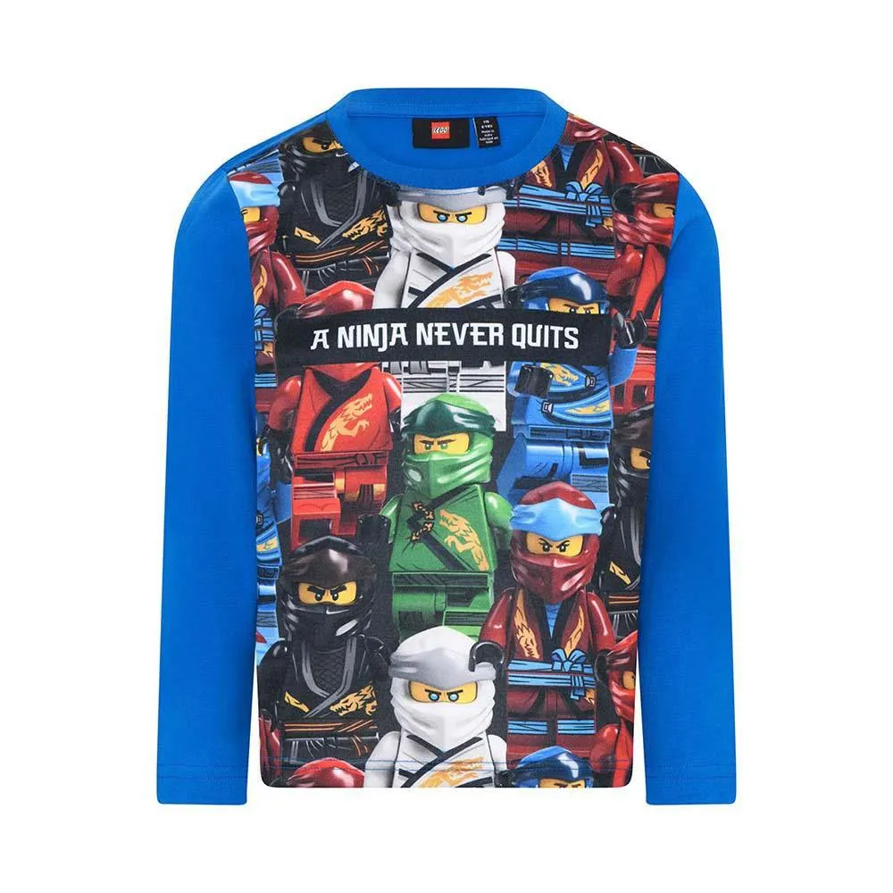LEGO Wear Taylor 625 Langarm-t-shirt, Blue, 116cm LEGO Wear Taylor 625 Langarm-t-shirt, Blue, 116cm