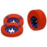 Leisis Delfin Schwimmflügel unisex, Red, One Size