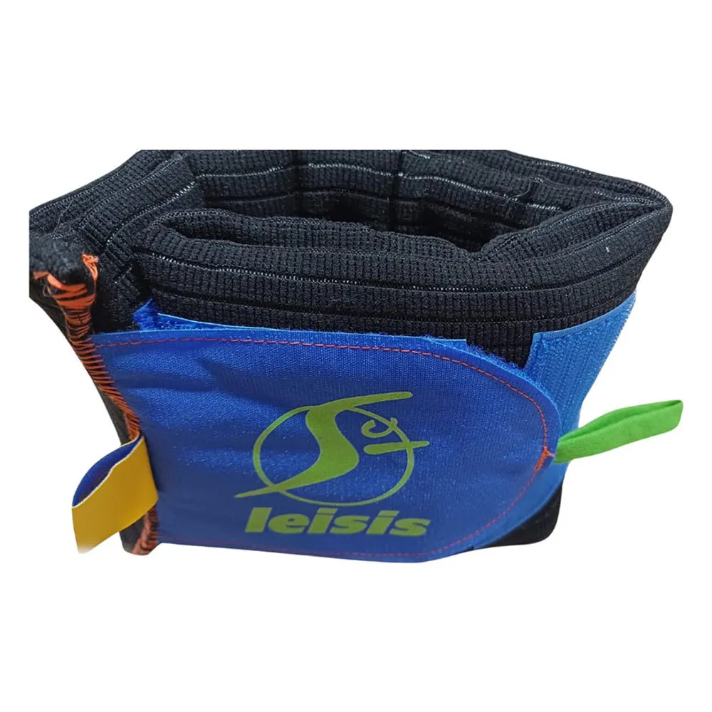 Leisis Elastic Senior Schwimmflügel unisex, Black / blue, One Size