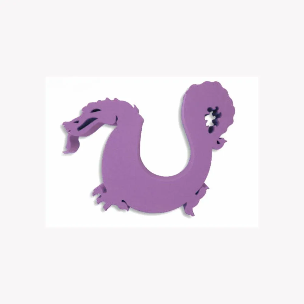 Leisis Schwimmende Drachenmatte unisex, Violet, 43 x 52 x 8cm Leisis Schwimmende Drachenmatte unisex, Violet, 43 x 52 x 8cm