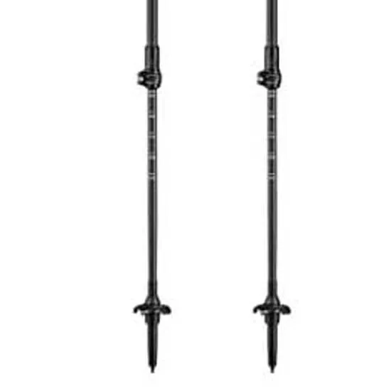 LEKI Black Series Carbon Stöcke, Black / black gray / dark anthracite, 100-135cm LEKI Black Series Carbon Stöcke, Black / black gray / dark anthracite, 100-135cm