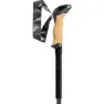 LEKI Black Series Carbon Stöcke, Black / black gray / dark anthracite, 100-135cm