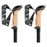 LEKI Black Series Carbon Stöcke, Black / black gray / dark anthracite, 100-135cm