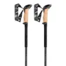 LEKI Black Series Carbon Stöcke, Black / black gray / dark anthracite, 100-135cm