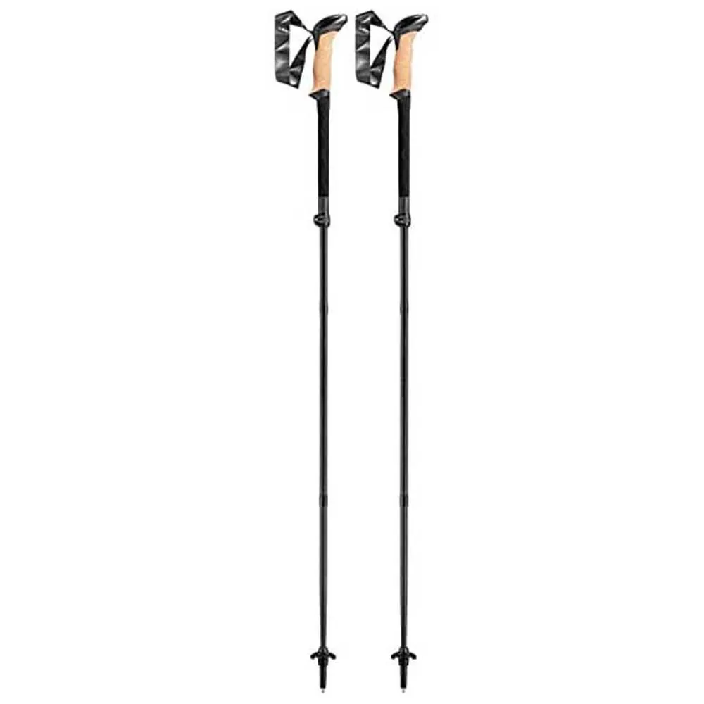 LEKI Black Series Fx Carbon Stöcke, Black / natural carbon, 110-130cm LEKI Black Series Fx Carbon Stöcke, Black / natural carbon, 110-130cm