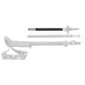 LEKI Black Series Fx Carbon Unterer Teil Des Mastes 110-130 Cm, Multi, 16-14mm