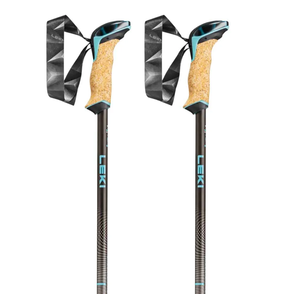 LEKI Cressida As Stöcke, Brown metallic / chocolate brown metallic / mint, 90-125cm LEKI Cressida As Stöcke, Brown metallic / chocolate brown metallic / mint, 90-125cm