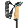 LEKI Cressida As Stöcke, Brown metallic / chocolate brown metallic / mint, 90-125cm