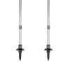 LEKI Cressida Fx Carbon As Stöcke, White / mango / silver, 100-120cm
