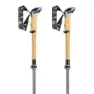 LEKI Cressida Fx Carbon Stöcke, Brown metallic / mint / chocolate brown metallic, 100-120cm