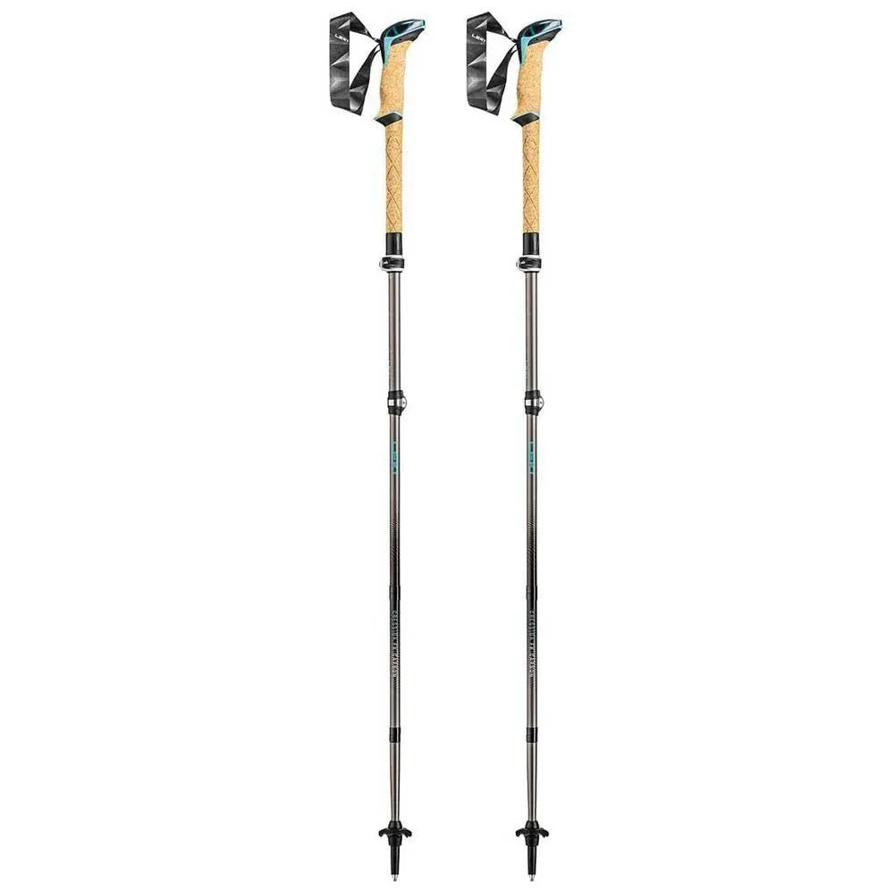 LEKI Cressida Fx Carbon Stöcke, Brown metallic / mint / chocolate brown metallic, 100-120cm LEKI Cressida Fx Carbon Stöcke, Brown metallic / mint / chocolate brown metallic, 100-120cm