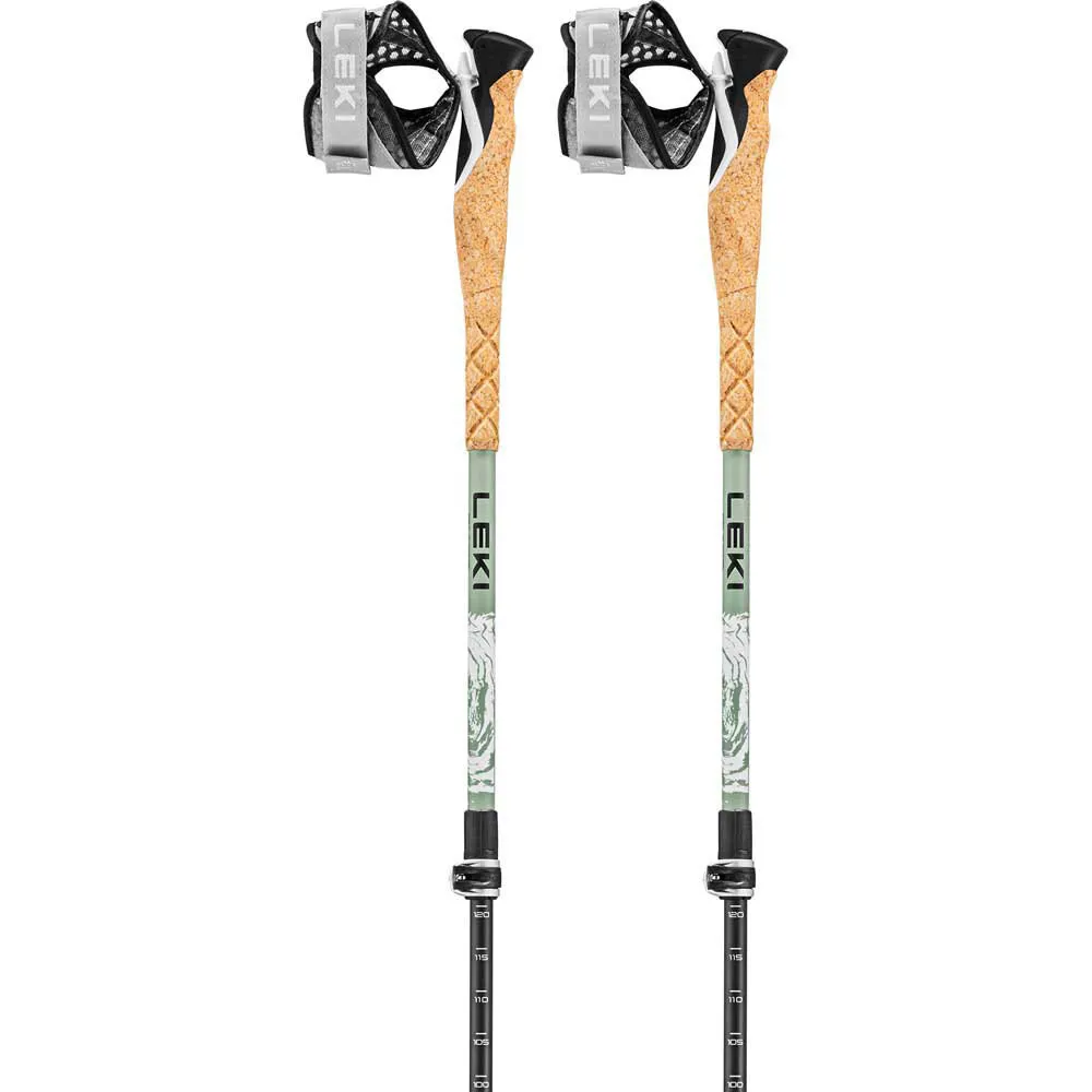 LEKI Cross Trail Carbon Stöcke, White / envy / black, 100-135cm LEKI Cross Trail Carbon Stöcke, White / envy / black, 100-135cm