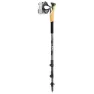 LEKI Cross Trail Lite Ta Stöcke, Black / white / light blue, 100-135cm