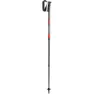 LEKI Dolomit Lite Stöcke, Gunmetal / bright red / white, 100-135cm