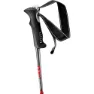 LEKI Dolomit Lite Stöcke, Gunmetal / bright red / white, 100-135cm