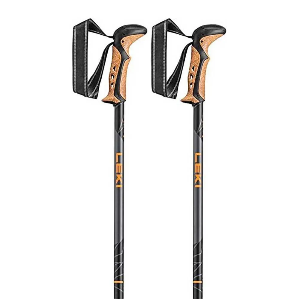 LEKI Khumbu As Stöcke, Dark anthracite / orange / black, 110-145cm LEKI Khumbu As Stöcke, Dark anthracite / orange / black, 110-145cm