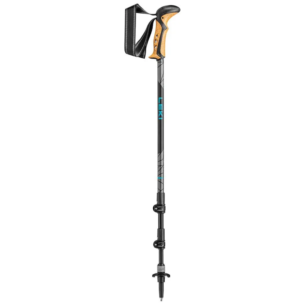 LEKI Khumbu Lite As Stöcke, Black / petrol / dark anthracite, 100-135cm LEKI Khumbu Lite As Stöcke, Black / petrol / dark anthracite, 100-135cm