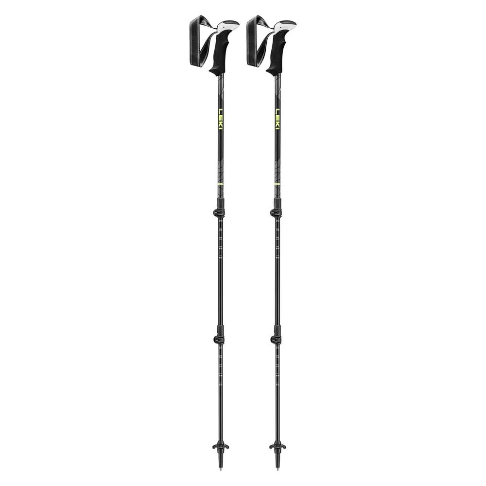 LEKI Khumbu Lite Pro Stöcke, Black / dark anthracite / frozen yellow, 100-135cm LEKI Khumbu Lite Pro Stöcke, Black / dark anthracite / frozen yellow, 100-135cm