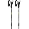 LEKI Khumbu Lite Pro Stöcke, Black / dark anthracite / frozen yellow, 100-135cm