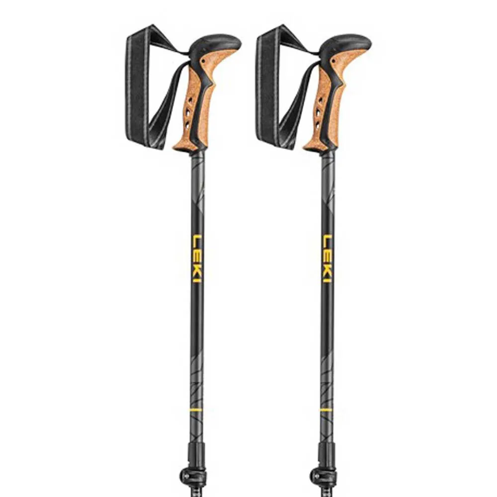 LEKI Khumbu Lite Stöcke, Mango / dark anthracite / black, 100-135cm LEKI Khumbu Lite Stöcke, Mango / dark anthracite / black, 100-135cm