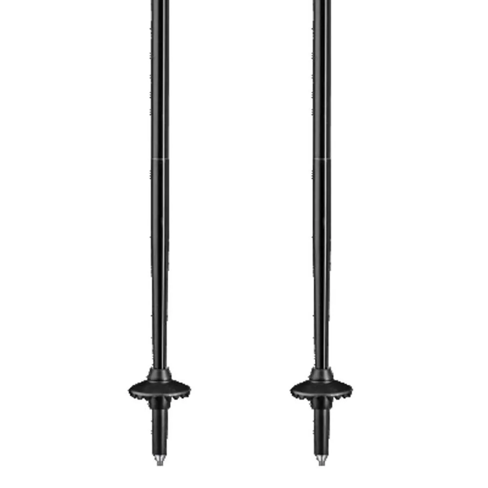 LEKI Legacy Fx Ta Stöcke, Silver gray / bright red / black, 110-130cm LEKI Legacy Fx Ta Stöcke, Silver gray / bright red / black, 110-130cm