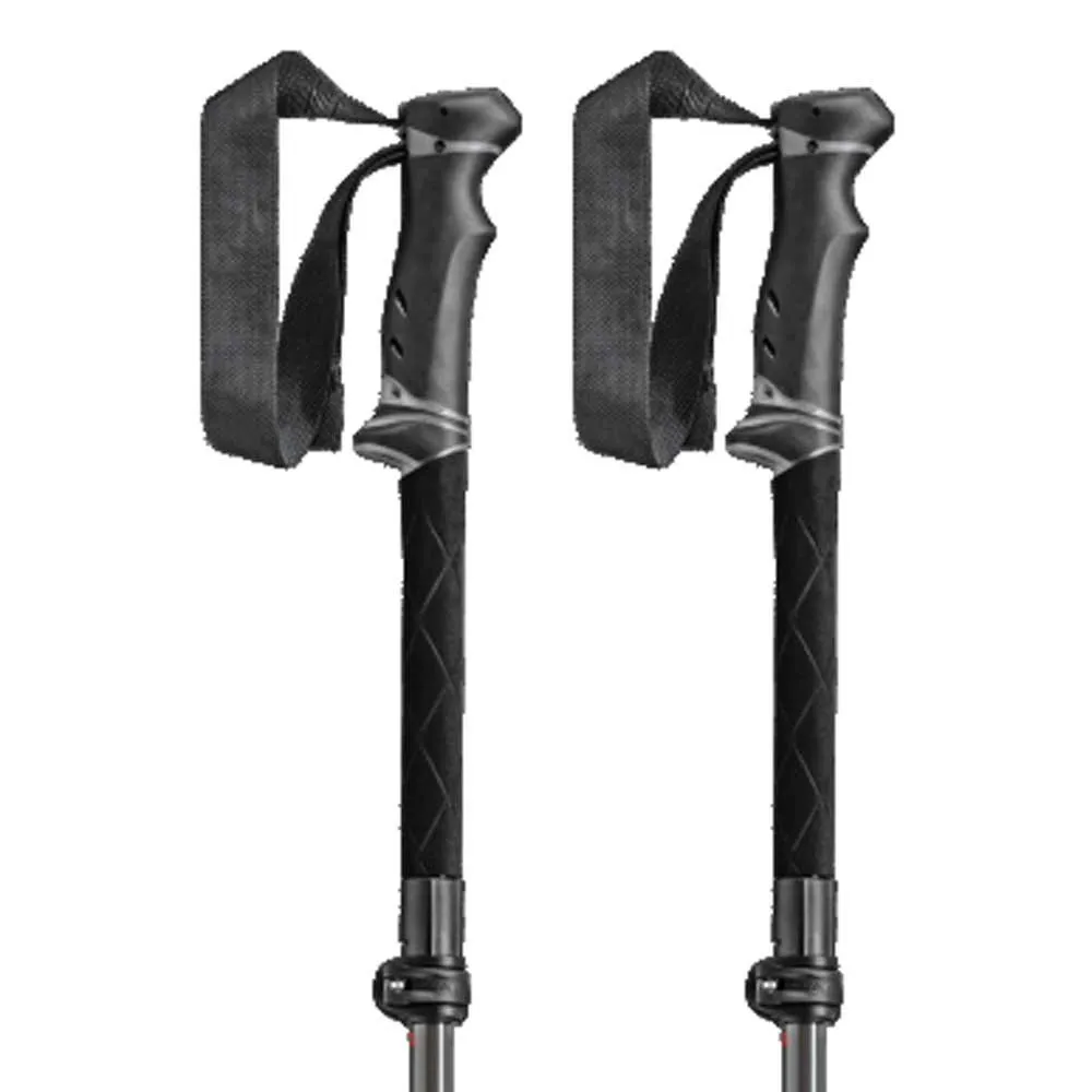 LEKI Legacy Fx Ta Stöcke, Silver gray / bright red / black, 110-130cm LEKI Legacy Fx Ta Stöcke, Silver gray / bright red / black, 110-130cm