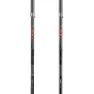 LEKI Legacy Fx Ta Stöcke, Silver gray / bright red / black, 110-130cm