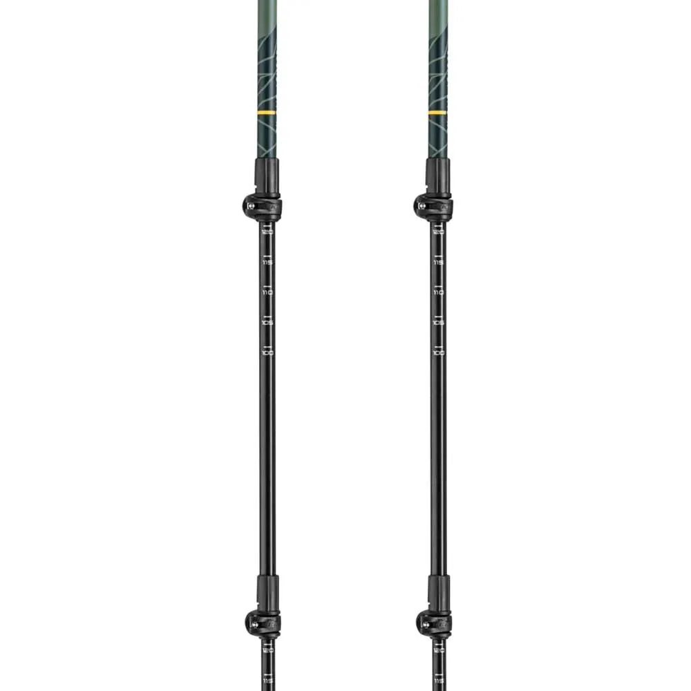 LEKI Legacy Lite As Stöcke, Mango / olive green / bottle green, 100-135cm LEKI Legacy Lite As Stöcke, Mango / olive green / bottle green, 100-135cm