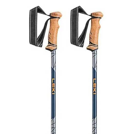 LEKI Legacy Lite Stöcke, Orange / denim blue / llight anthracite, 100-135cm LEKI Legacy Lite Stöcke, Orange / denim blue / llight anthracite, 100-135cm