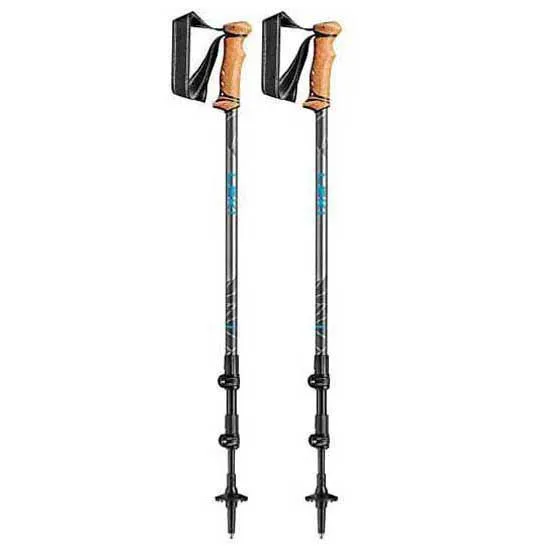 LEKI Legacy Stöcke, Light anthracite / petrol / dark anthracite, 110-145cm LEKI Legacy Stöcke, Light anthracite / petrol / dark anthracite, 110-145cm