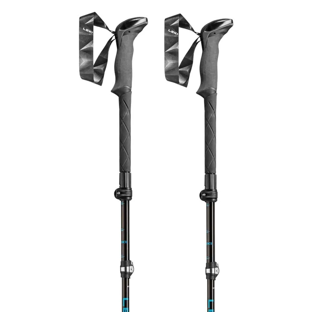 LEKI Makalu Fx Ta Stöcke, Petrol / black / silver gray, 110-130cm LEKI Makalu Fx Ta Stöcke, Petrol / black / silver gray, 110-130cm