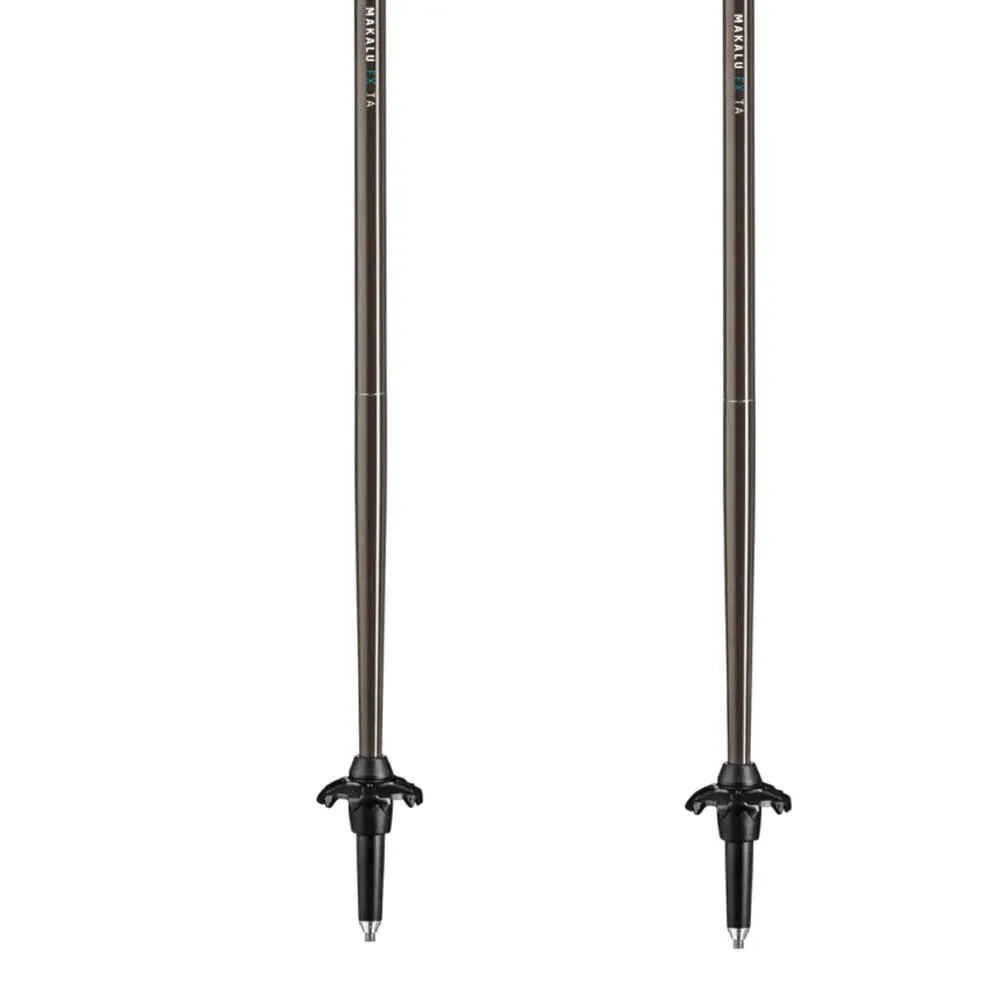LEKI Makalu Fx Ta Stöcke, Petrol / black / silver gray, 110-130cm LEKI Makalu Fx Ta Stöcke, Petrol / black / silver gray, 110-130cm