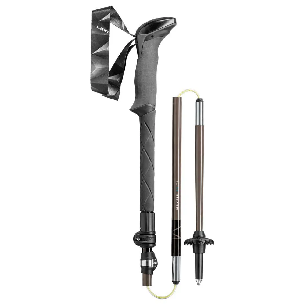 LEKI Makalu Fx Ta Stöcke, Petrol / black / silver gray, 110-130cm LEKI Makalu Fx Ta Stöcke, Petrol / black / silver gray, 110-130cm