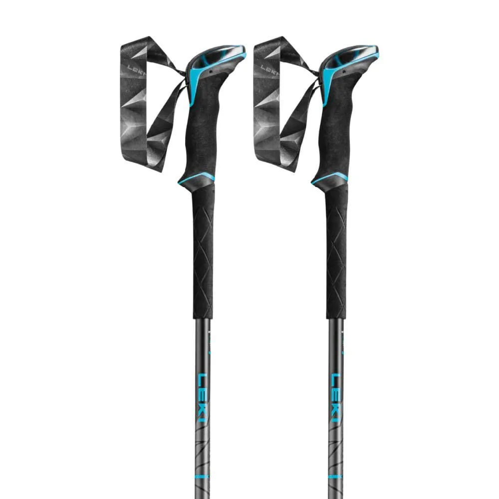 LEKI Makalu Lite As Stöcke, Black / dark anthracite / petrol, 100-135cm LEKI Makalu Lite As Stöcke, Black / dark anthracite / petrol, 100-135cm