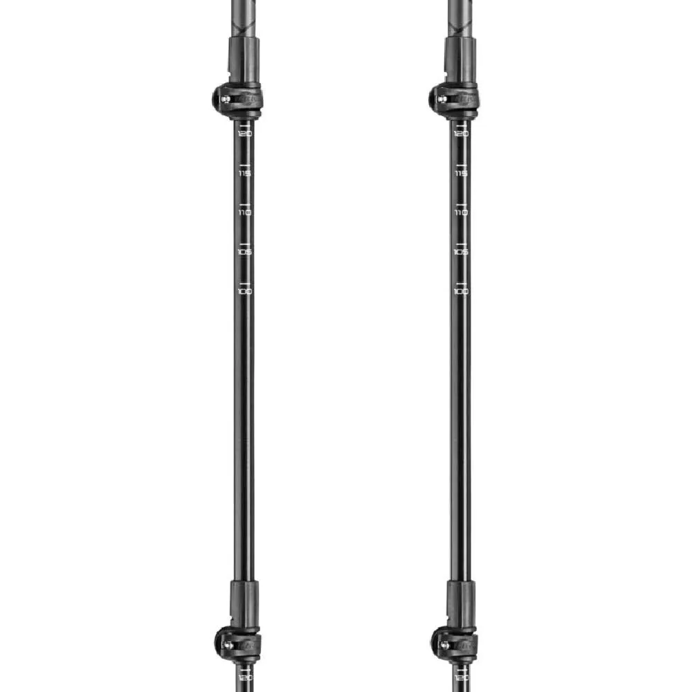 LEKI Makalu Lite As Stöcke, Black / dark anthracite / petrol, 100-135cm LEKI Makalu Lite As Stöcke, Black / dark anthracite / petrol, 100-135cm