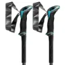 LEKI Makalu Lite As Stöcke, Black / dark anthracite / petrol, 100-135cm
