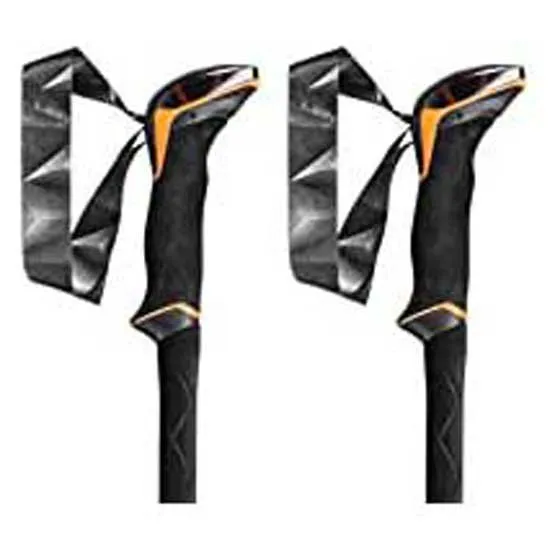 LEKI Makalu Lite Stöcke, Orange / black / dark anthracite, 100-135cm