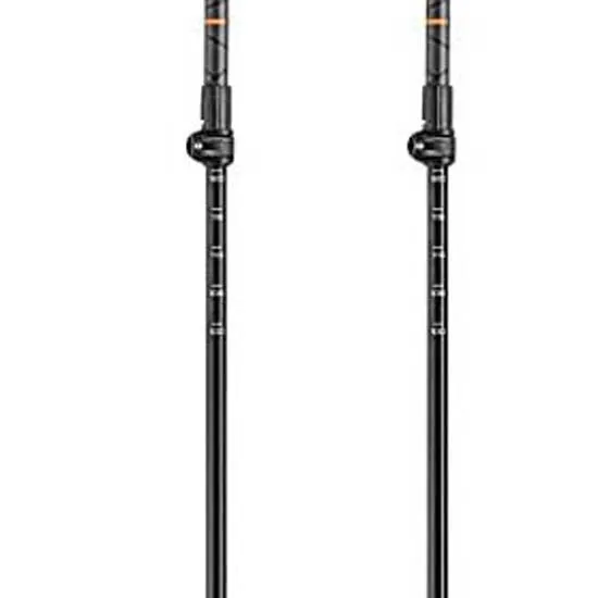 LEKI Makalu Lite Stöcke, Orange / black / dark anthracite, 100-135cm