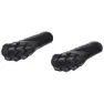LEKI Powergrip Pad 50 Pair Toe Walking-stöcke Kappen, Black, One Size