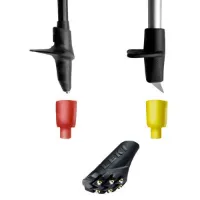 LEKI Rubber Tip Cp Silent Spike Pad Toe Walking-stöcke Kappen LEKI Rubber Tip Cp Silent Spike Pad Toe Walking-stöcke Kappen