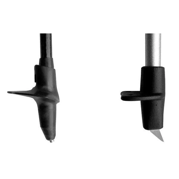 LEKI Rubber Tip Cp Silent Spike Pad Toe Walking-stöcke Kappen, Black, One Size LEKI Rubber Tip Cp Silent Spike Pad Toe Walking-stöcke Kappen, Black, One Size