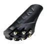 LEKI Rubber Tip Cp Silent Spike Pad Toe Walking-stöcke Kappen, Black, One Size