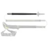 LEKI Sherpa Fx One Carbonstöcke Unterteil 130-135 Cm, Multi, 18-16mm