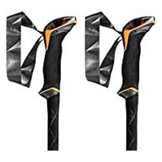 LEKI Sherpa Lite Stöcke, Neon orange / black / denim blue, 100-135cm LEKI Sherpa Lite Stöcke, Neon orange / black / denim blue, 100-135cm