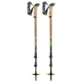 LEKI Sherpa Stöcke, Dark anthracite / copper / neon yellow, 110-145cm