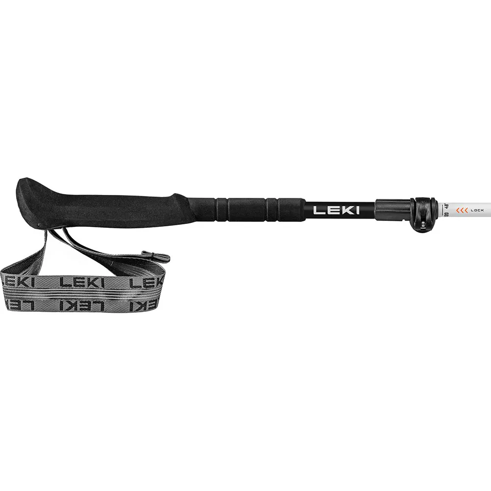 LEKI Skytera Fx Carbon Sl Compact Stöcke, White / black / orange, 100-120cm LEKI Skytera Fx Carbon Sl Compact Stöcke, White / black / orange, 100-120cm