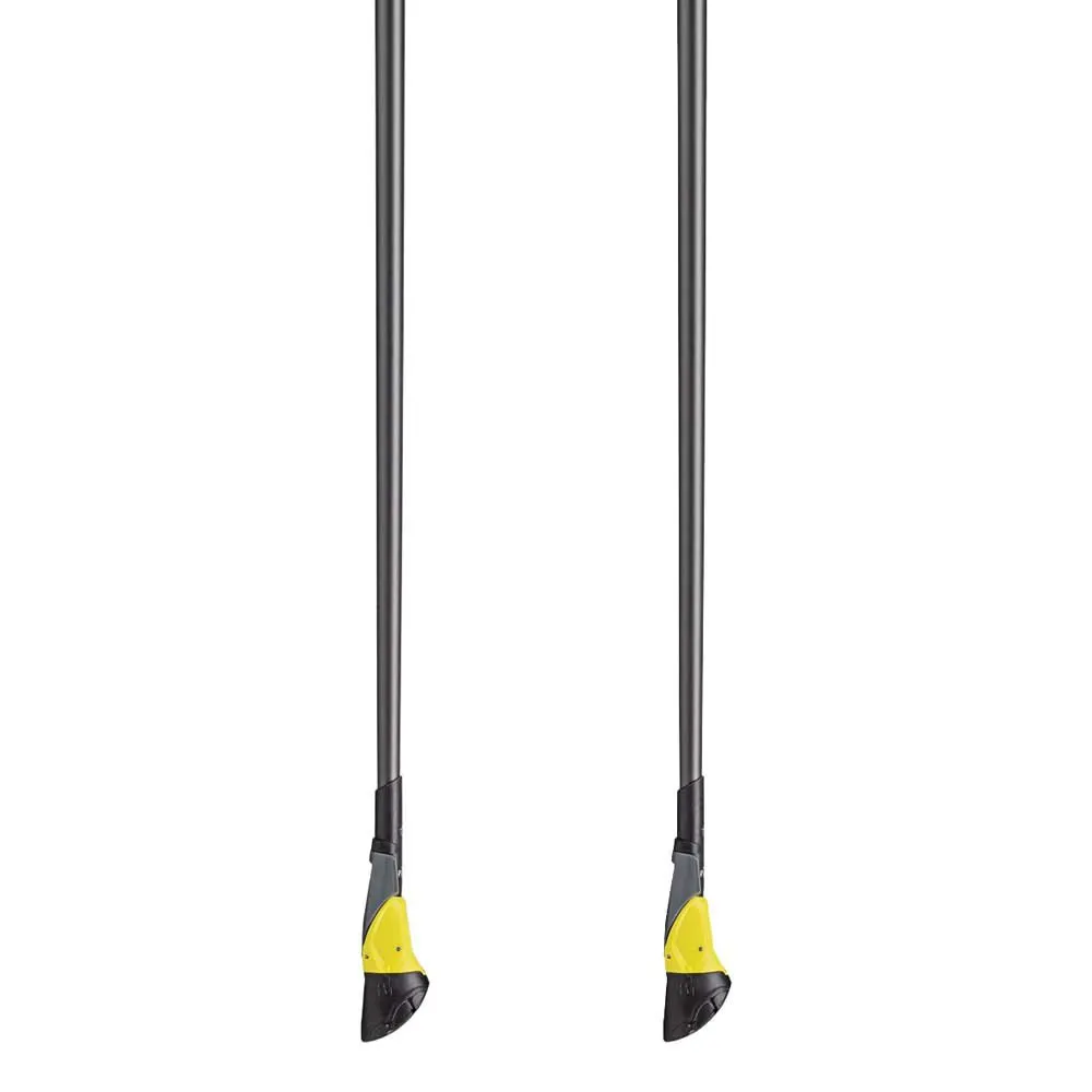 LEKI Smart Pacemaker Stöcke, Dark anthracite / black / green yellow, 105cm LEKI Smart Pacemaker Stöcke, Dark anthracite / black / green yellow, 105cm